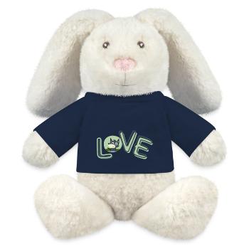 love - MiniFeet® RecycelHase® Creme - French Navy - Vorne
