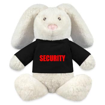 Security - MiniFeet® RecycelHase® Bunny Cream - black - Front