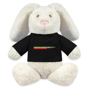 Kingston upon hull skyline retro - MiniFeet® RecycelHase® Bunny Cream - black - Front