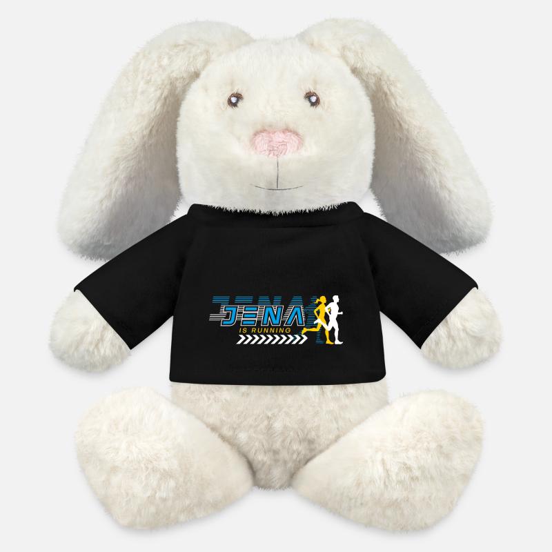 Jena Is Running - MiniFeet® RecycelHase® Bunny Cream - black