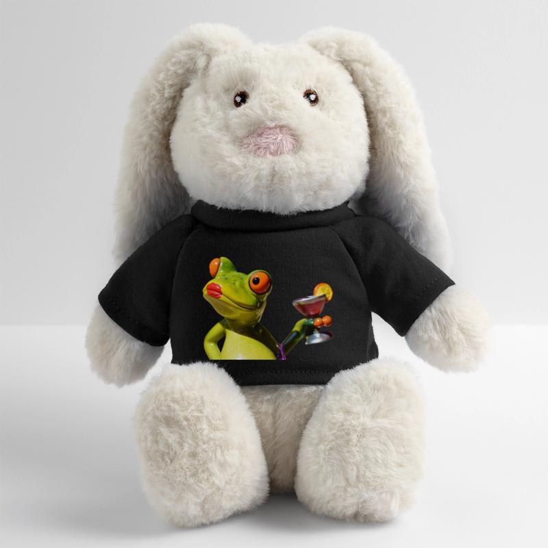 Lime Frog Martini Night MiniFeet® RecycelHase® Bunny Cream
