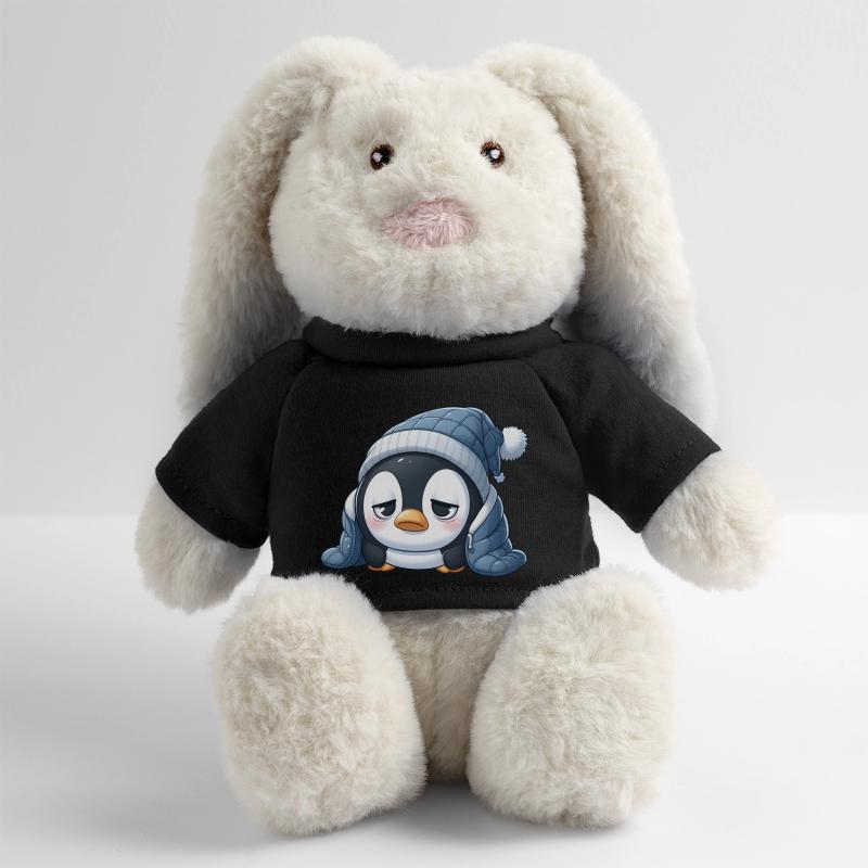 Tired Penguin MiniFeet® RecycelHase® Bunny Cream