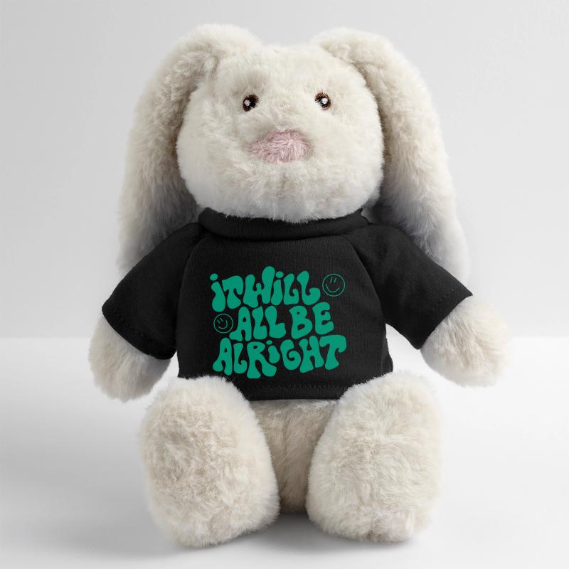 Saying "It will all be alright" MiniFeet® RecycelHase® Bunny Cream