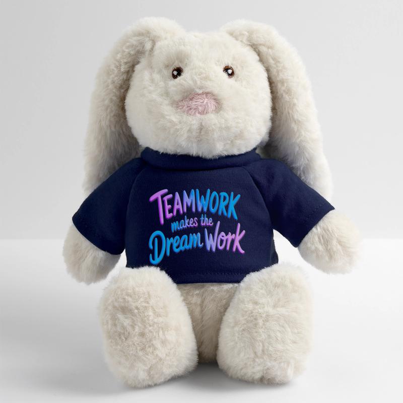 Teamwork makes the dream work MiniFeet® RecycelHase® Bunny Cream
