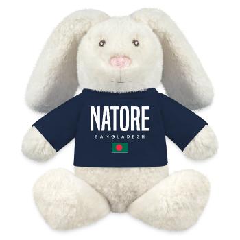 Natore Bangladesh - MiniFeet® RecycelHase® Bunny Cream - french navy - Front