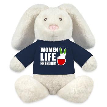Women life freedom - MiniFeet® RecycelHase® Bunny Cream - french navy - Front
