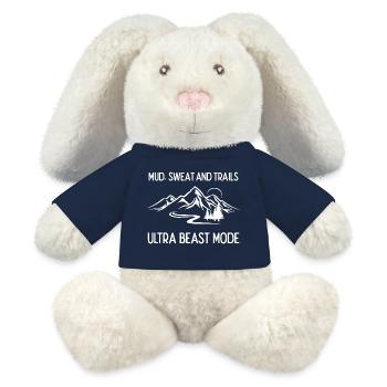 Ultra Running - Mud, Sweat and Trails - MiniFeet® RecycelHase® Bunny Cream - french navy - Front