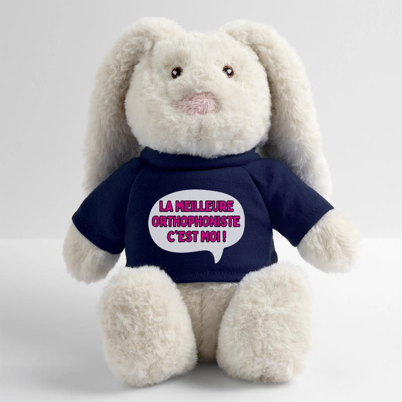 Gift idea for a Speech Therapist MiniFeet® RecycelHase® Bunny Cream