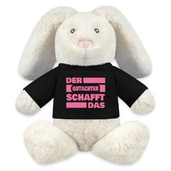 Work Evaluator - MiniFeet® RecycelHase® Bunny Cream - black - Front