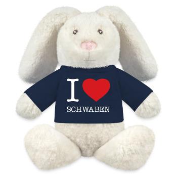 I LOVE SWABIANS - MiniFeet® RecycelHase® Bunny Cream - french navy - Front