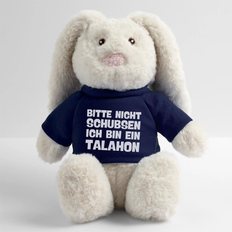 bitte nicht schubsen ich bin ein talahon Meme MiniFeet® RecycelHase® Creme