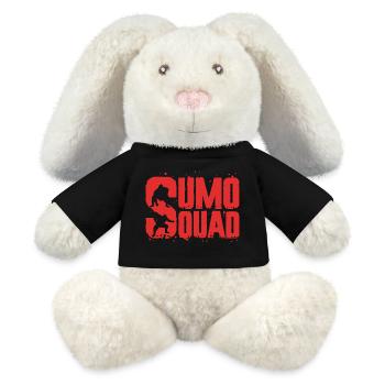 Lutteurs de sumo Sumo Wrestling Nagoya Sumo Squad - Lapin en peluche recyclé MiniFeet® Crème - noir - Devant