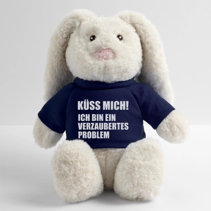 Küss mich ich bin ein verzaubertes Problem MiniFeet® RecycelHase® Creme
