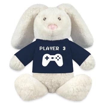 Retro Pixel Controller - MiniFeet® RecycelHase® Bunny Cream - french navy - Front