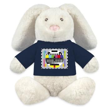 Test-Bild - MiniFeet® RecycelHase® Creme - French Navy - Vorne