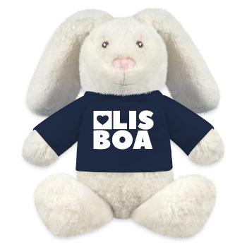 Lissabon - MiniFeet® RecycelHase® Creme - French Navy - Vorne