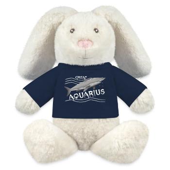 Wassermann Sternzeichen Wassermann - MiniFeet® RecycelHase® Creme - French Navy - Vorne
