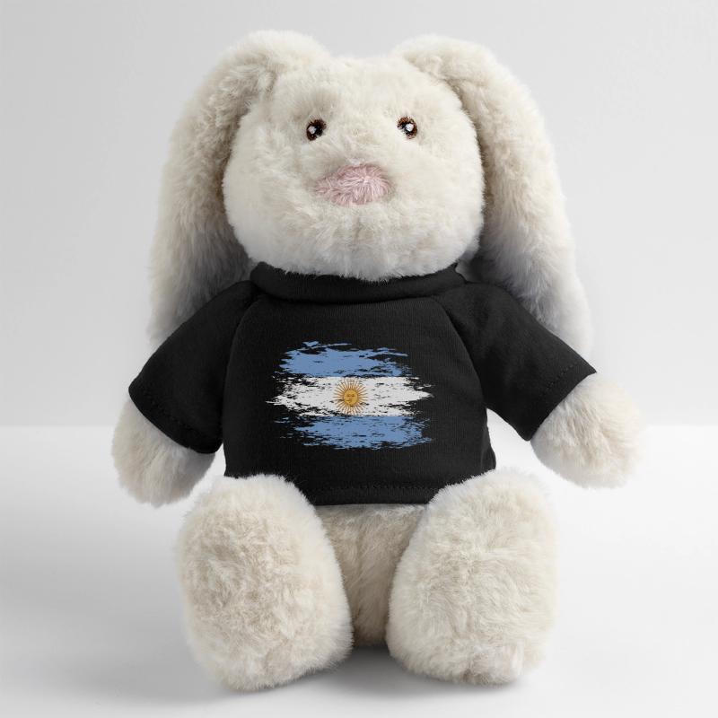 Argentine utilisé Lapin en peluche recyclé MiniFeet® Crème