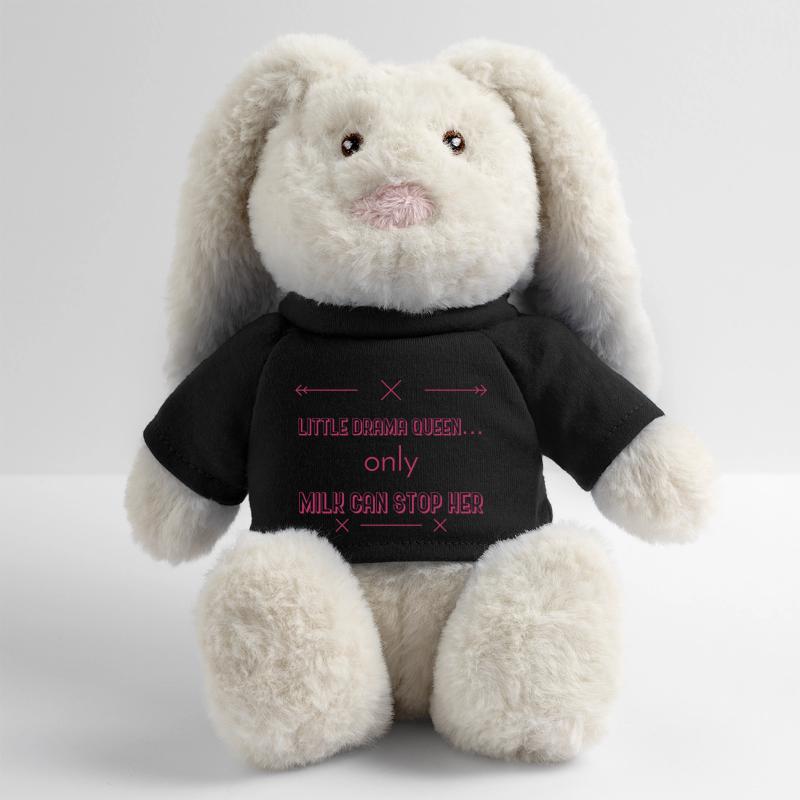 Dictons de bébé Lapin en peluche recyclé MiniFeet® Crème