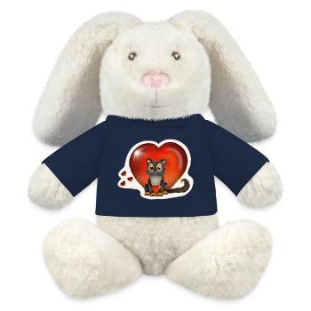Leo - MiniFeet® RecycelHase® Bunny Cream - french navy - Front