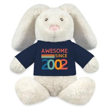 Awesome since 2002 - MiniFeet® RecycelHase® Bunny Cream - french navy - Front