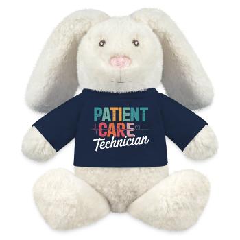Patient Care Technician Design - MiniFeet® RecycelHase® Bunny Cream - french navy - Front