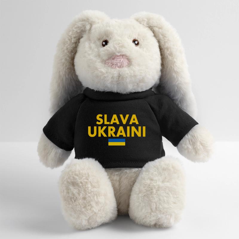 Slava ukraini MiniFeet® RecycelHase® Creme