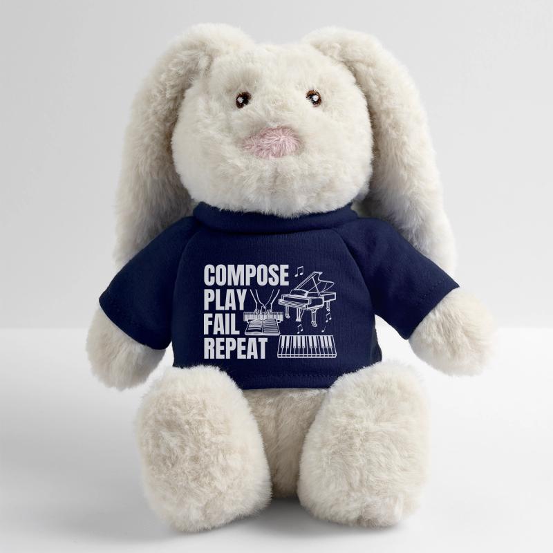 Composing Play Fail Repeat MiniFeet® RecycelHase® Bunny Cream