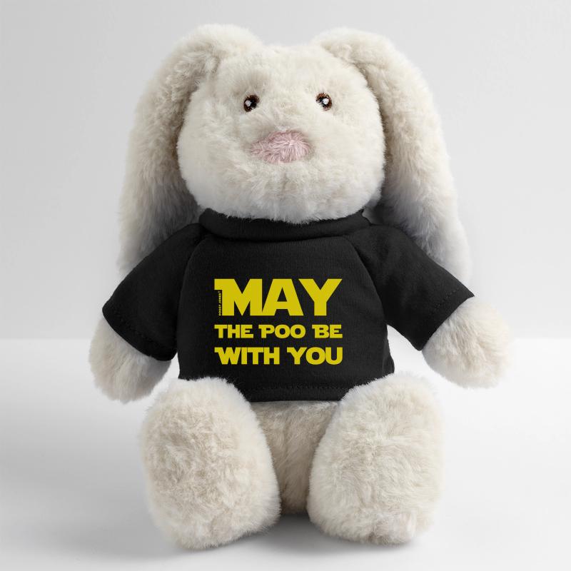 May the Poo.. MiniFeet® RecycelHase® Bunny Cream