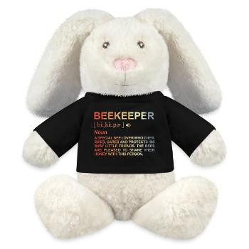 Beekeeper Definition - MiniFeet® RecycelHase® Bunny Cream - black - Front