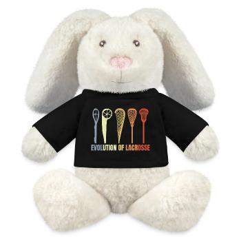 Evolution of Lacrosse - MiniFeet® RecycelHase® Bunny Cream - black - Front
