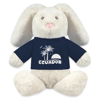 Ecuador Beach - MiniFeet® RecycelHase® Bunny Cream - french navy - Front