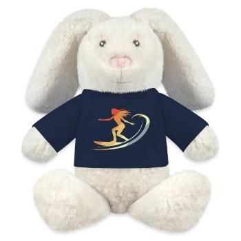 Vintage Surferin - MiniFeet® RecycelHase® Creme - French Navy - Vorne