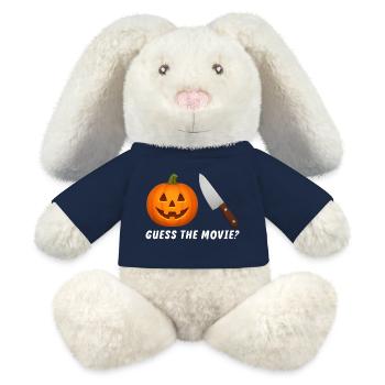 Guess the Movie Funny Humorous - MiniFeet® RecycelHase® Bunny Cream - french navy - Front