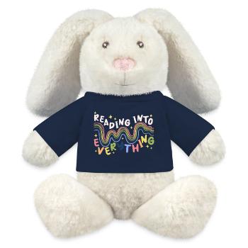 Anxiety disorder Anxiety disorders - MiniFeet® RecycelHase® Bunny Cream - french navy - Front