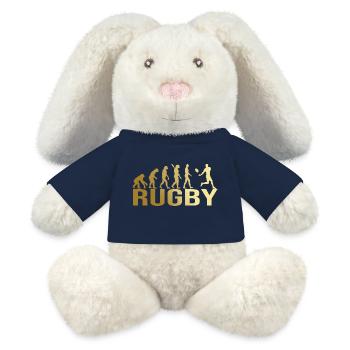 Evolution Rugby - MiniFeet® RecycelHase® Creme - French Navy - Vorne