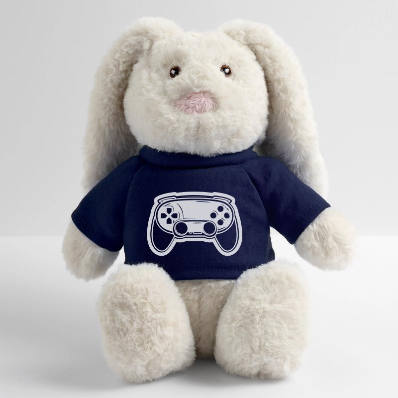 Videospiel Controller Zeichnung MiniFeet® RecycelHase® Creme