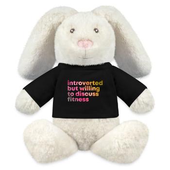 Fitness - MiniFeet® RecycelHase® Bunny Cream - black - Front