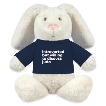 Judo - MiniFeet® RecycelHase® Creme - French Navy - Vorne