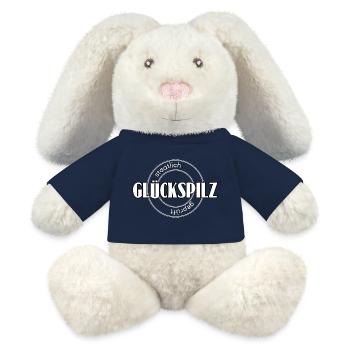Glückspilz - MiniFeet® RecycelHase® Creme - French Navy - Vorne