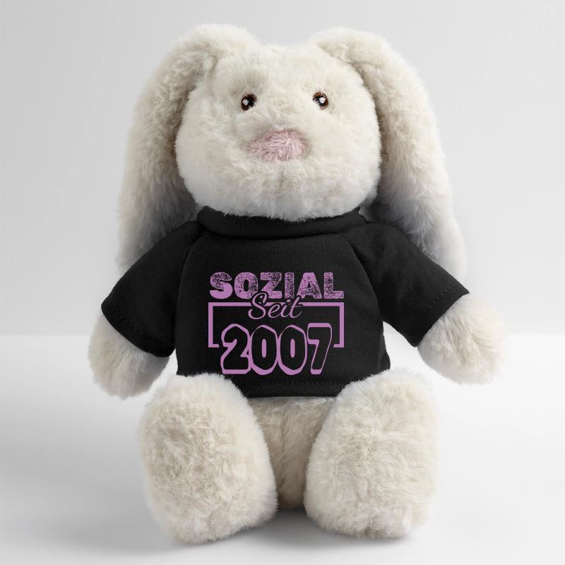 2007 Lapin en peluche recyclé MiniFeet® Crème