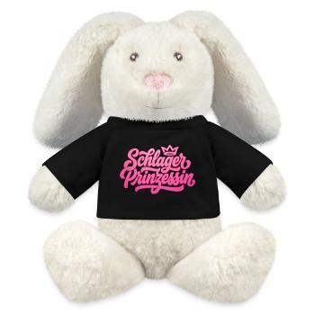 Schlagerprinzessin - Schlager Prinzessin - MiniFeet® RecycelHase® Bunny Cream - black - Front