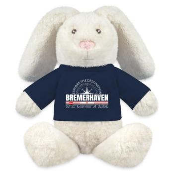 Bremerhaven - MiniFeet® RecycelHase® Bunny Cream - french navy - Front