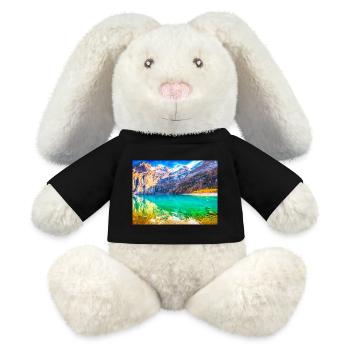 ALPEN PARADIES - MiniFeet® RecycelHase® Creme - Schwarz - Vorne