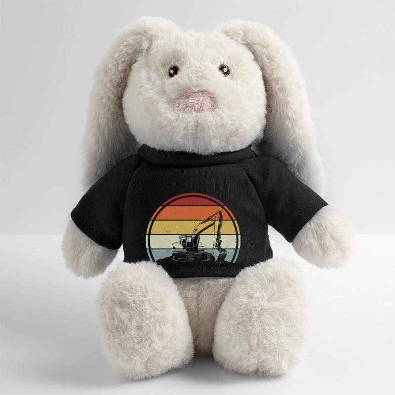 Excavator MiniFeet® RecycelHase® Bunny Cream