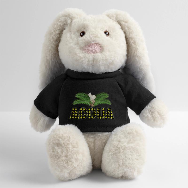 ACOUA Lapin en peluche recyclé MiniFeet® Crème