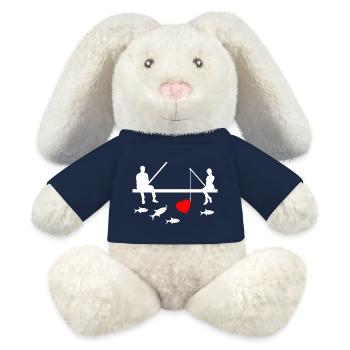 Angling - MiniFeet® RecycelHase® Bunny Cream - french navy - Front