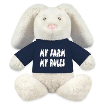 Farm - MiniFeet® RecycelHase® Bunny Cream - french navy - Front