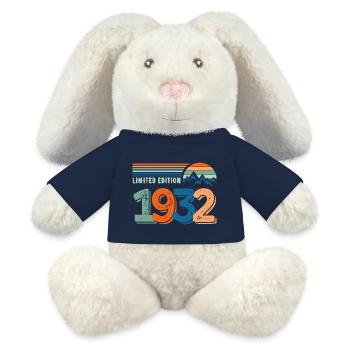 Limited edition 1932 - MiniFeet® RecycelHase® Bunny Cream - french navy - Front