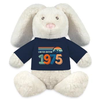 Limitierte Auflage 1975 - MiniFeet® RecycelHase® Creme - French Navy - Vorne
